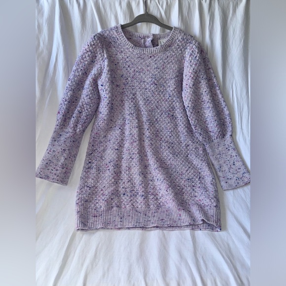 Janie and Jack - MARLED SWEATER DRESS - Size 4 - Picture 4 of 5